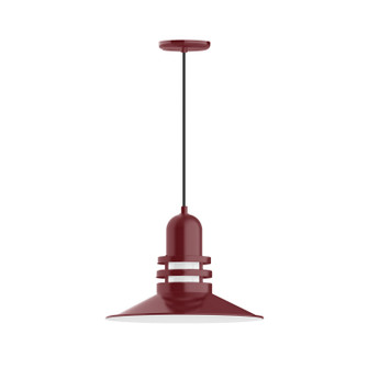 Atomic One Light Pendant in Barn Red (518|PEB149-55)