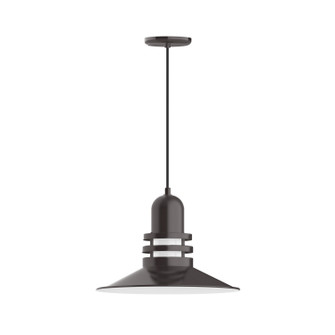 Atomic One Light Pendant in Architectural Bronze (518|PEB149-51)