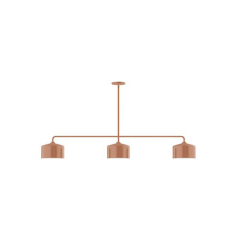 Axis Three Light Linear Pendant in Terracotta (518|MSN419-19)