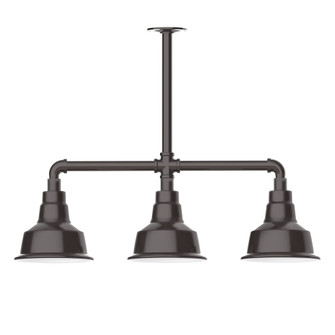 Warehouse LED Pendant in Architectural Bronze (518|MSK180-51-W08-L10)