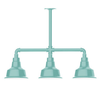 Warehouse Three Light Pendant in Sea Green (518|MSK180-48-G05)