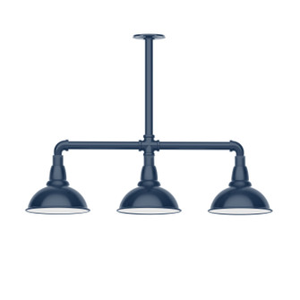 Cafe Three Light Pendant in Navy (518|MSK105-50-T36)