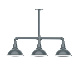 Cafe LED Pendant in Slate Gray (518|MSK105-40-T48-L10)