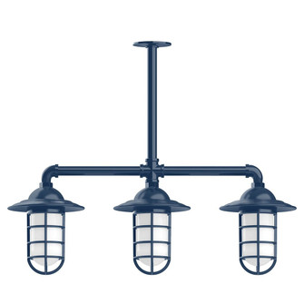 Vaportite Three Light Pendant in Navy (518|MSK052-50-T48-G07)