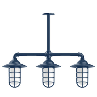 Vaportite Three Light Pendant in Navy (518|MSK052-50-T48)