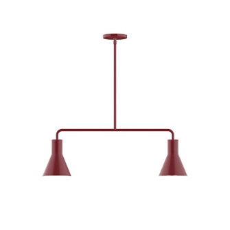 Axis Two Light Linear Pendant in Barn Red (518|MSG436-55)