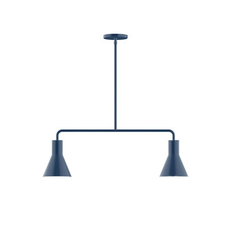 Axis Two Light Linear Pendant in Navy (518|MSG436-50)