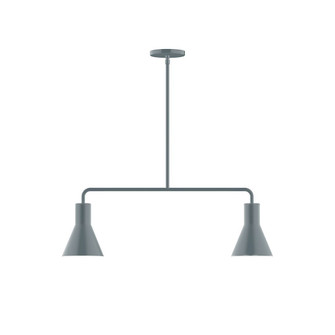 Axis LED Chandelier in Slate Gray (518|MSG436-40-L10)