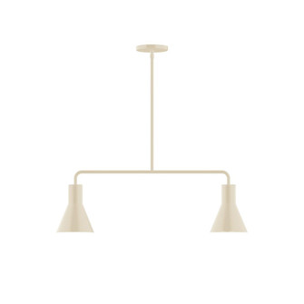 Axis Two Light Linear Pendant in Cream (518|MSG436-16)
