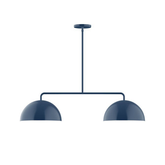 Axis Two Light Linear Pendant in Navy (518|MSG432-G15-50)