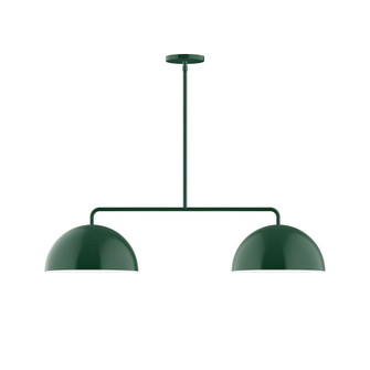 Axis LED Chandelier in Forest Green (518|MSG432-42-L10)
