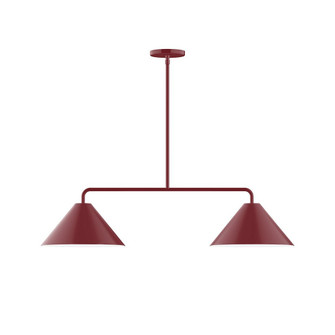 Axis LED Chandelier in Barn Red (518|MSG422-55-L10)