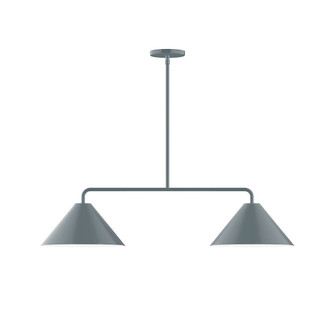 Axis Two Light Linear Pendant in Slate Gray (518|MSG422-40)