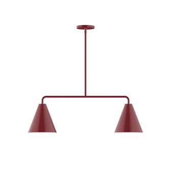 Axis LED Chandelier in Barn Red (518|MSG420-55-L10)