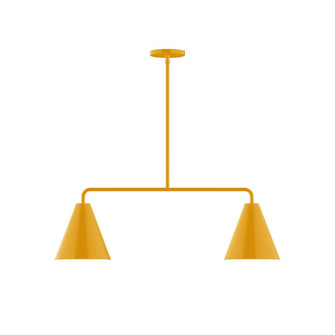 Axis Two Light Linear Pendant in Bright Yellow (518|MSG420-21)