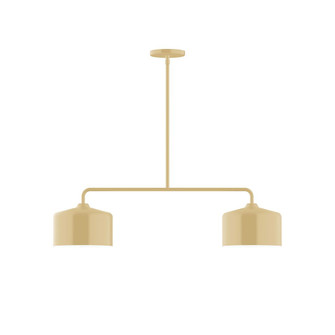 Axis Two Light Linear Pendant in Ivory (518|MSG419-17)