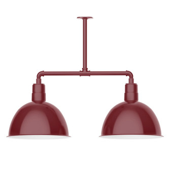 Deep Bowl LED Pendant in Barn Red (518|MSD117-55-L13)