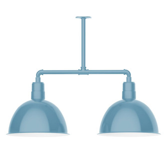 Deep Bowl LED Pendant in Light Blue (518|MSD117-54-L13)