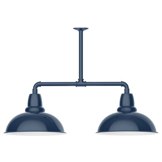 Cafe LED Pendant in Navy (518|MSD108-50-W16-L13)