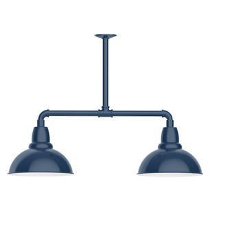 Cafe LED Pendant in Navy (518|MSD106-50-T48-L12)