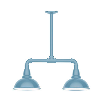 Cafe Two Light Pendant in Light Blue (518|MSB105-54-T48-G05)