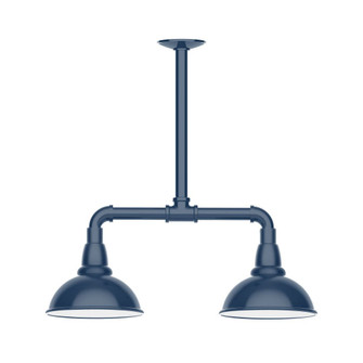 Cafe Two Light Pendant in Navy (518|MSB105-50-W08)