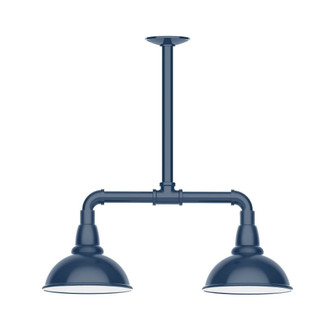 Cafe LED Pendant in Navy (518|MSB105-50-T24-L10)