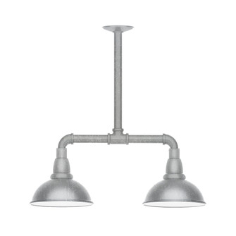 Cafe LED Pendant in Painted Galvanized (518|MSB105-49-L10)