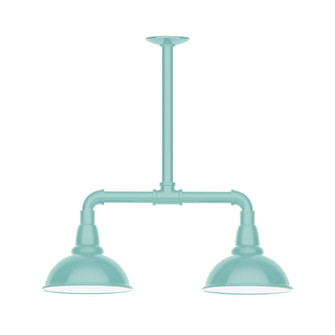 Cafe LED Pendant in Sea Green (518|MSB105-48-T48-L10)