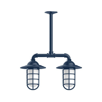 Vaportite Two Light Pendant in Navy (518|MSA052-50-T36-G07)