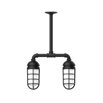 Vaportite Two Light Pendant in Black (518|MSA050-41-T36-G07)