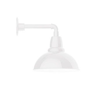 Cafe One Light Wall Mount in White (518|GNN106-44)