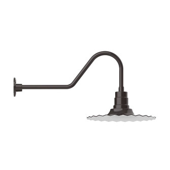 Radial One Light Wall Mount in Architectural Bronze (518|GNC159-51-B01-G05)