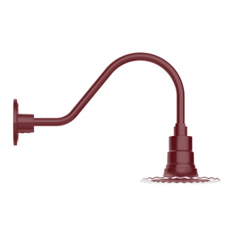 Radial One Light Wall Mount in Barn Red (518|GNA157-55)