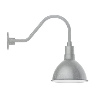 Deep Bowl LED Gooseneck Wall Light in Painted Galvanized (518|GNA115-49-W10-L12)