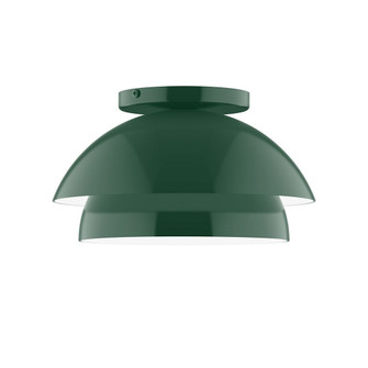 Nest One Light Flush Mount in Forest Green (518|FMDX445-42)