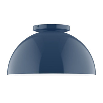 Axis One Light Flush Mount in Navy (518|FMD432-50)
