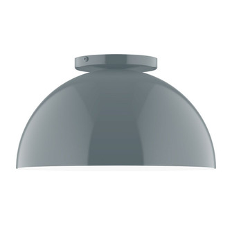 Axis One Light Flush Mount in Slate Gray (518|FMD432-40)