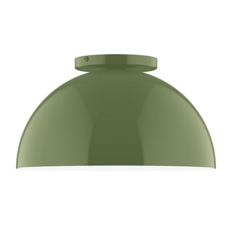 Axis One Light Flush Mount in Fern Green (518|FMD432-22)
