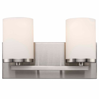 Nico Two Light Vanity in Brushed Nickel (110|71842 BN)