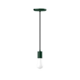 Vintage One Light Pendant in Forest Green (518|PEB012-42-C21)