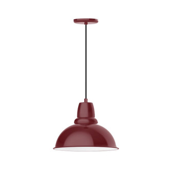 Cafe LED Pendant in Barn Red (518|PEB107-55-C12-L13)