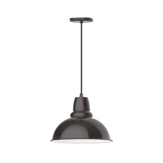 Cafe LED Pendant in Architectural Bronze (518|PEB107-51-W14-L13)