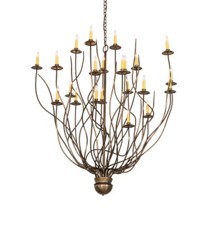 Sycamore 22 Light Chandelier in Antique Copper (57|268164)