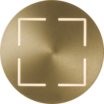 Shield LED Wall Sconce in Brushed Champagne (463|PW131138-BC)