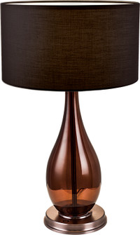 Fabio LED Table Lamp in Deep Taupe (463|PT140920-DT/BK)