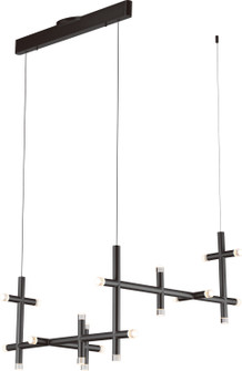 Seesaw LED Pendant in Satin Dark Gray (463|PP020203-SDG)