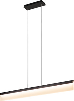 Lange LED Pendant in Brushed Black (463|PP020025-BBK)