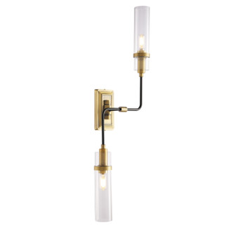 Sovana Two Light Wall Sconce in Rembrandt brass (508|KWS0106Z-2ANB)