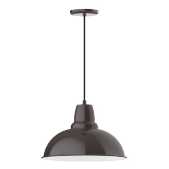 Cafe One Light Pendant in Architectural Bronze (518|PEB108-51-C26-W16)